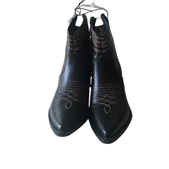 Indigo Rd Iradikan Consrasting Stitch Pink Embroidered Western Boots Size 5.5 M - Picture 13 of 16